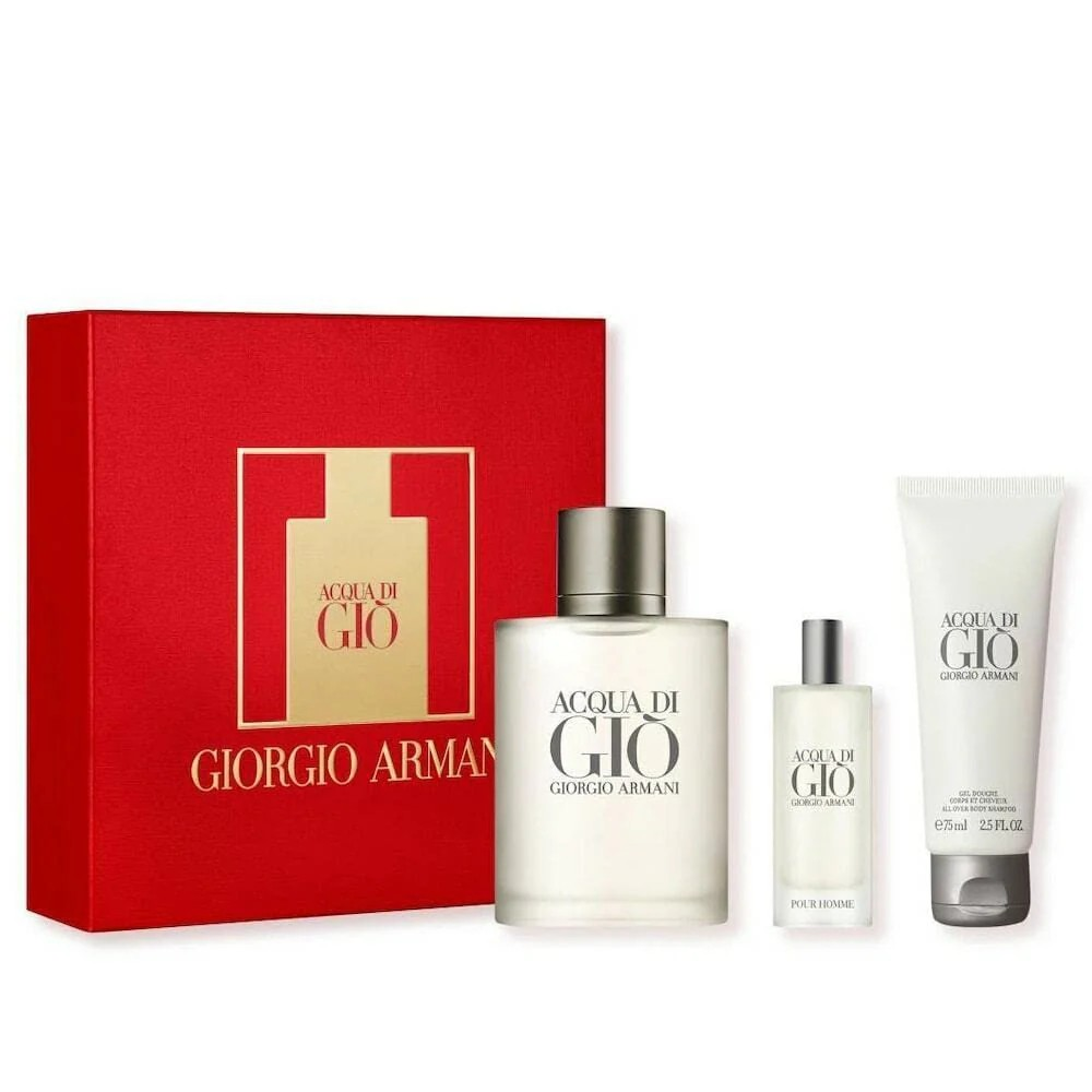 Giorgio Armani Acqua Di Gio EDT 3pc Set (M)