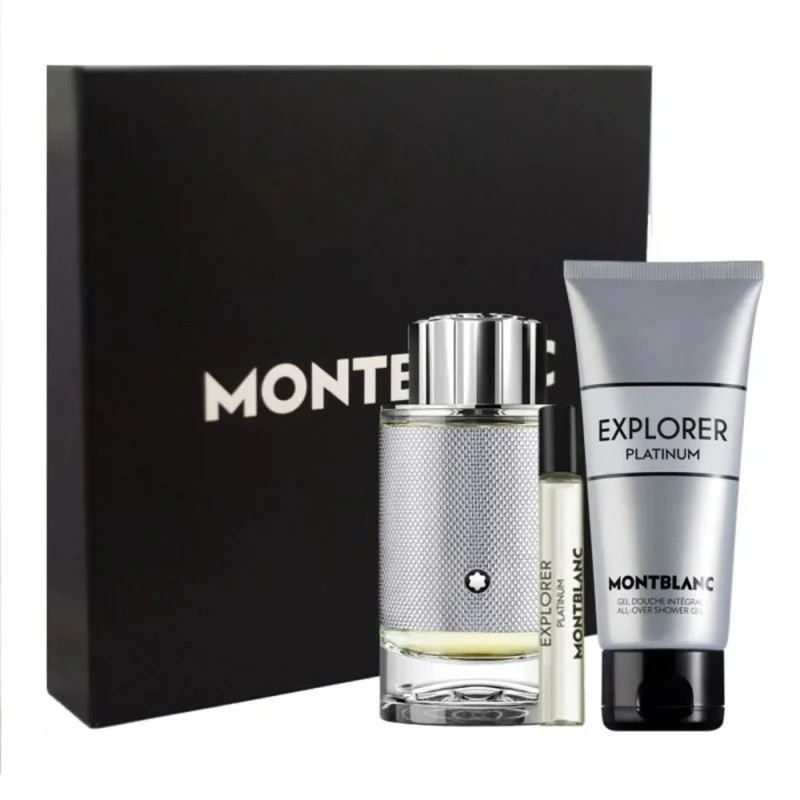 Mont Blanc Explorer Platinum EDP 3pc Set (M)