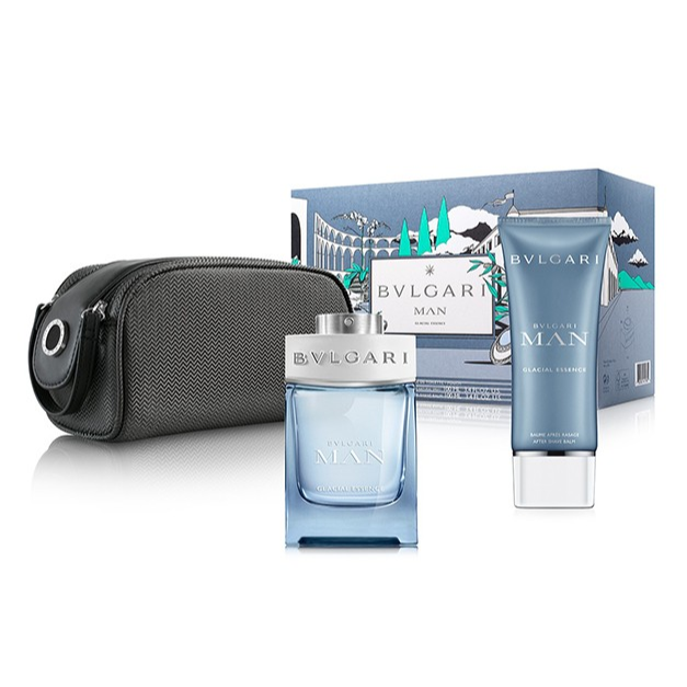 Bvlgari Glacial Essence EDP 3pc Set (M)