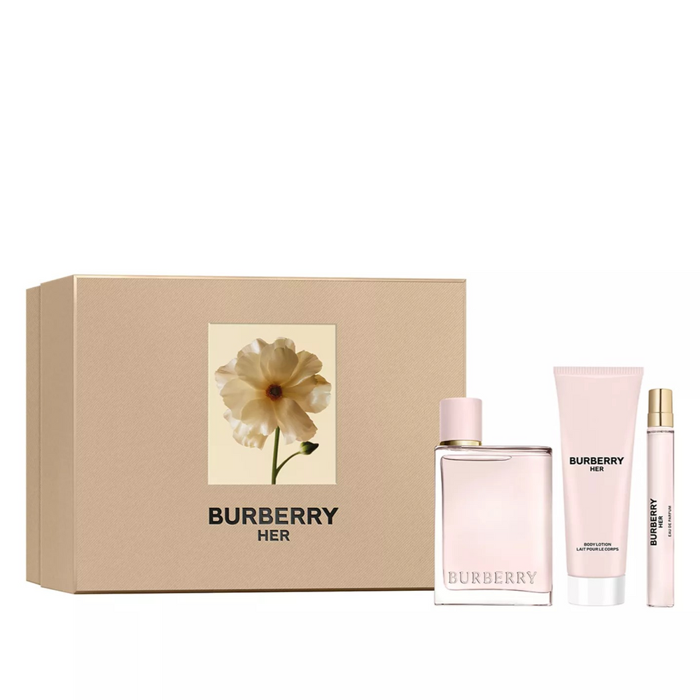 Burberry Her EDP 3pc Set (W)