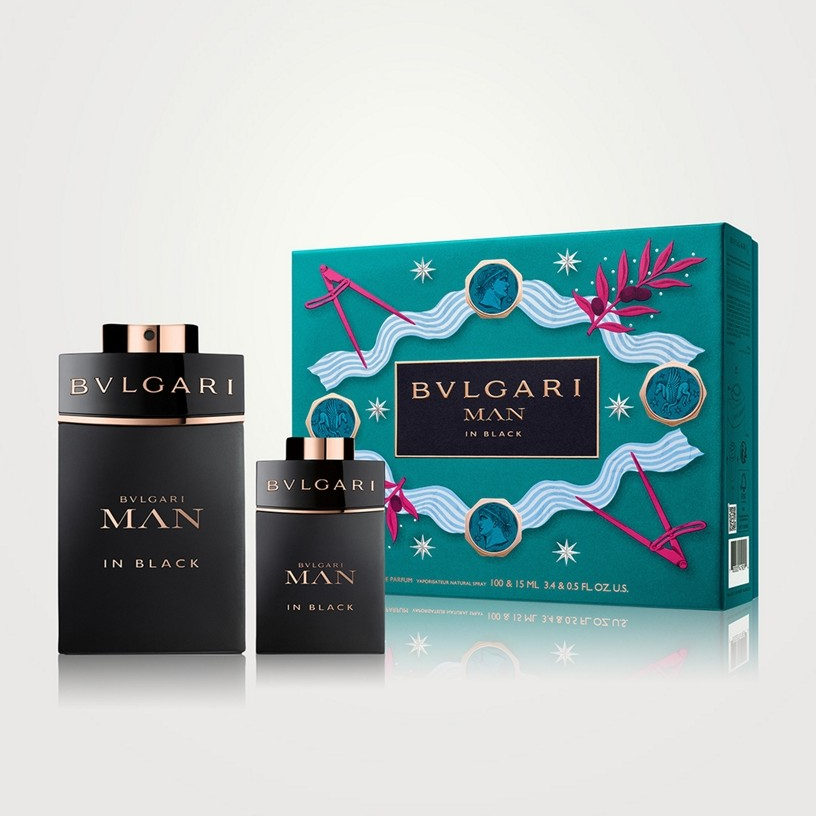 Bvlgari Man In Black EDP 2pc Set (M)