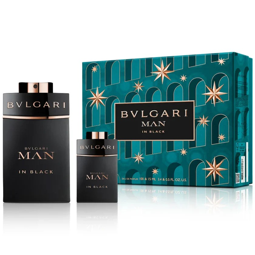 Bvlgari Man In Black EDP 2pc Set (M)