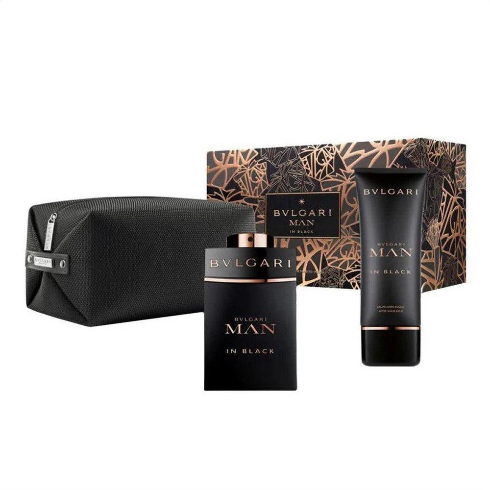 Bvlgari Man In Black EDP 3pc Set (M)