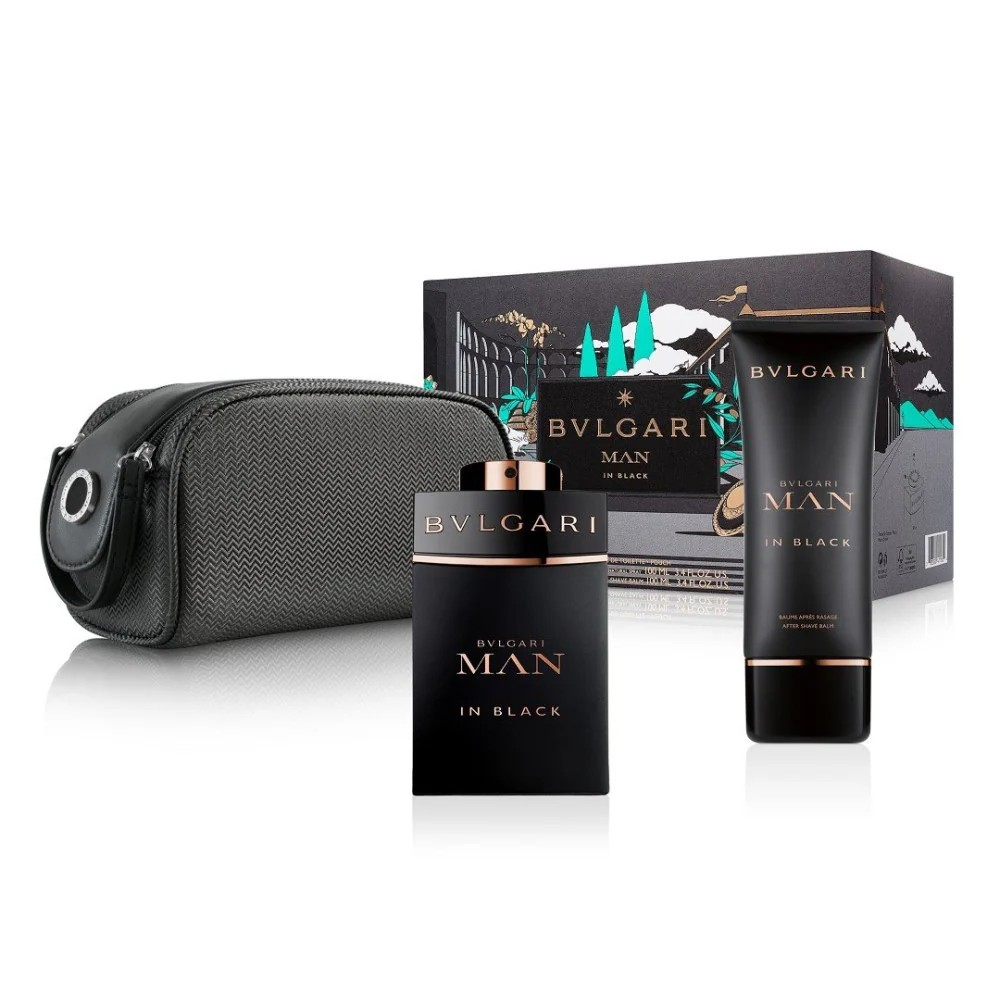 Bvlgari  Man In Black EDP 3pc Set (M)