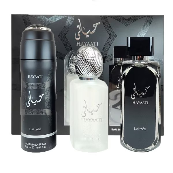 Lattafa Hayaati Edp 3pc Set (M)