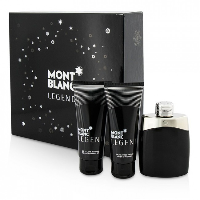 Mont Blanc Legend EDT 3pc Set (M)
