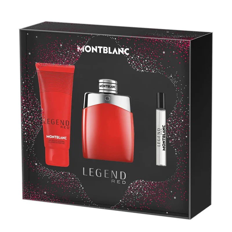 Mont Blanc Legend Red EDP 3pc Set (M)