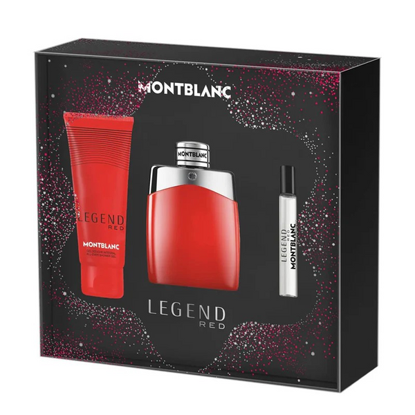 Mont Blanc Legend Red EDP 3pc Set (M)
